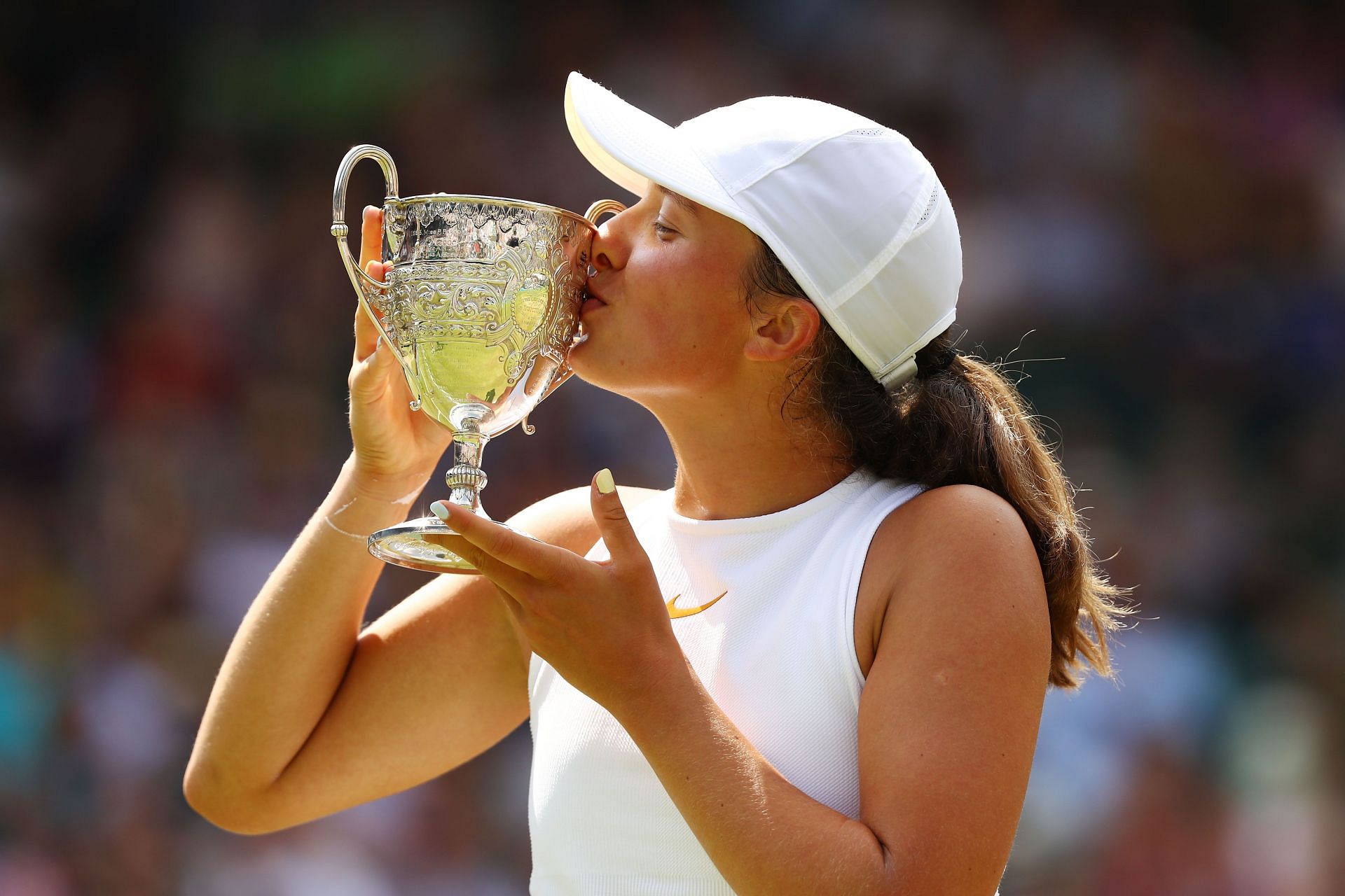 Swiatek was the Wimbledon girls' champion in 2018